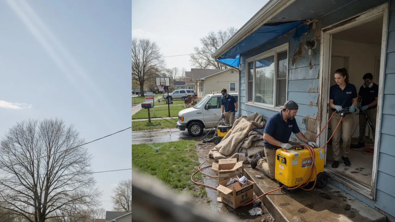 Basement Flood Cleanup in Potterville, MI near me